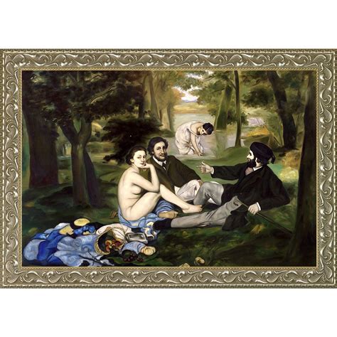 Luncheon on the grass, 1863 Wall Art at Lowes.com