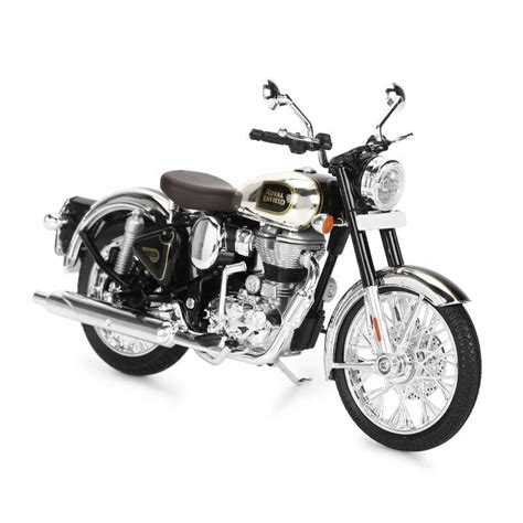 Royal Enfield Scale Model Classic 350 (Chrome Black)– Moto Central