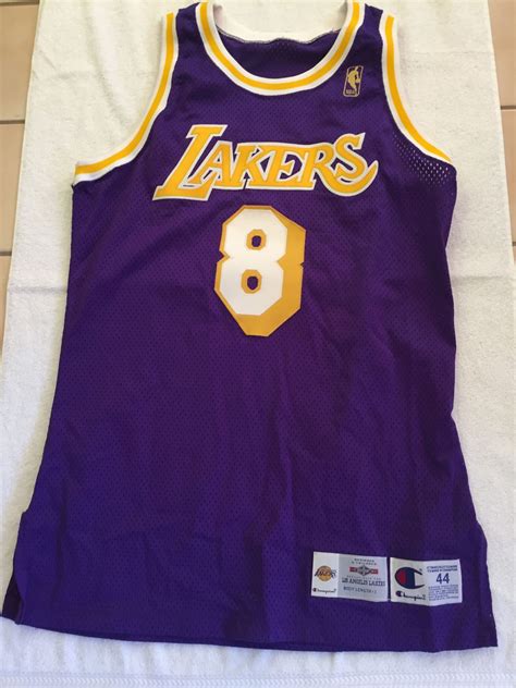 Kobe Bryant signed 96-97 Pro Cut Rookie Jersey Size 44 Ex +3 (Player Hologram) | Memorabilia Expert