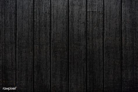 Grunge black wooden plank textured background vector | free image by rawpixel.com | Textured ...