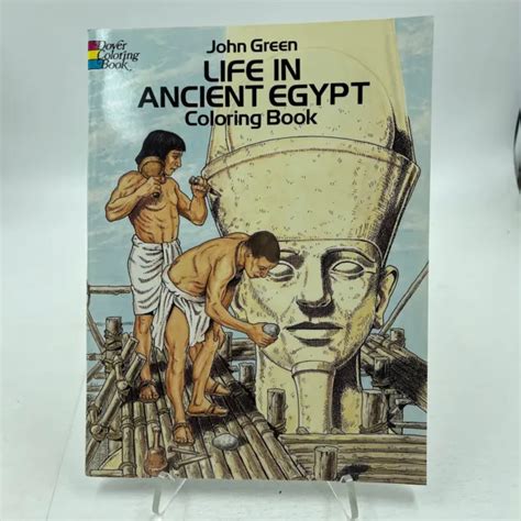 JOHN GREEN LIFE in Ancient Egypt Coloring Book (Paperback) (UK IMPORT) $11.40 - PicClick