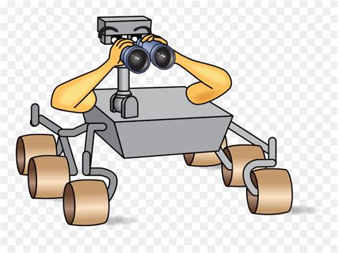 Mars Clipart Rover - Cartoon - Png Download (#5541947) - PinClipart