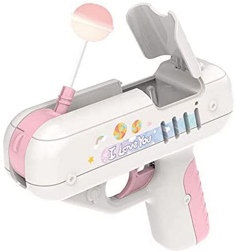 Candy Gun Toy,Surprise Lollipop Launch Toy Gun, Surprise Ideas Gifts for Kids Boy/Girl Friend ...