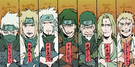 Konoha's Hokages : Naruto