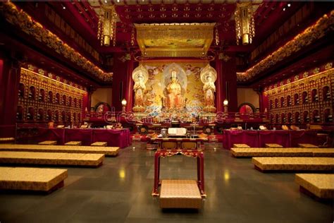 Inside Buddhist Temple