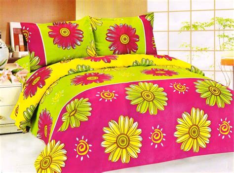 Double Floral Bed Sheet, Size: 230x230 cms at Rs 120/piece in Panipat ...