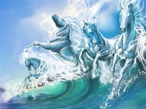 Water Horses by ~candybg on deviantART | Horses, Fantasy horses, Horse ...