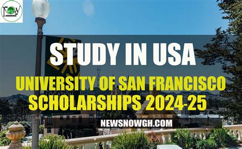 Study In USA: University of San Francisco Scholarships 2024