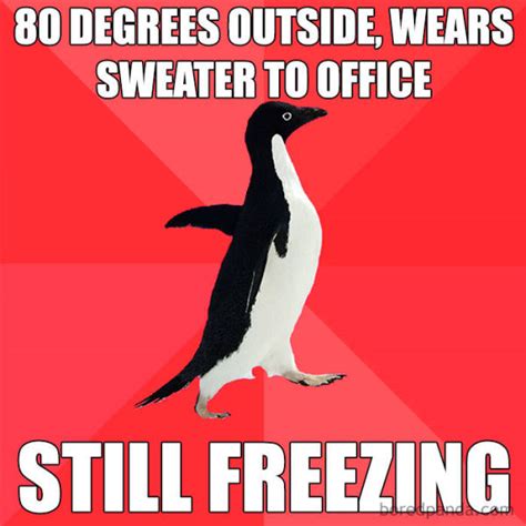 Warm Yourself With These Freezing Office Memes (29 pics) - Izismile.com