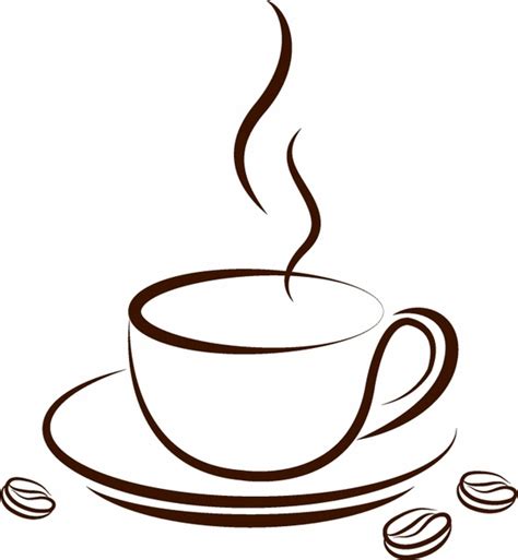 Cup of coffee Free vector in Adobe Illustrator ai ( .AI ), Encapsulated PostScript eps ( .EPS ...