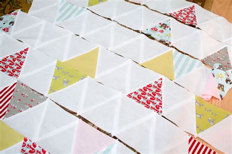 Quilting with Triangles, Part 2: Piecing | Triangle quilt pattern ...