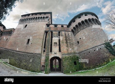 the Rocca di Ravaldino,Caterina Sforza castle in Forli, Italy Stock Photo - Alamy