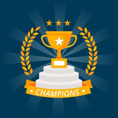 Champion Winner Design Vector 195082 Vector Art at Vecteezy