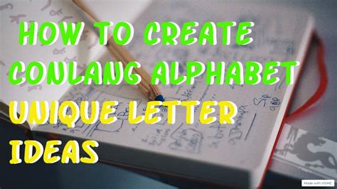 How to Create Conlang Alphabet, Unique Letter Ideas #fonts - YouTube