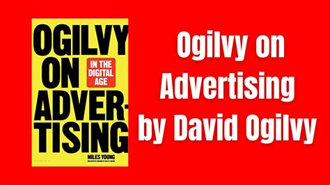 Ogilvy on Advertising by David Ogilvy - RED Digital Marketing Group