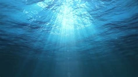 Underwater Sun Rays Ocean Loop — Stock Video © eyeidea #216126962