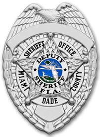 Miami Dade County Sheriff's Badge | Badge And Wallet