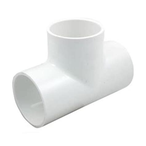 Multi Fittings - 6" X 6" X 4" PVC Sewer Reducing Tee H X H X H