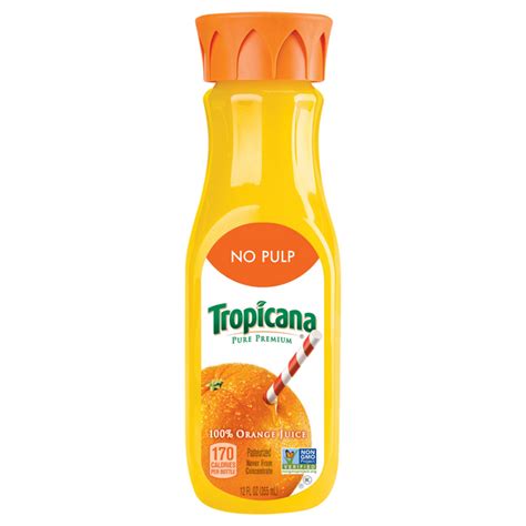 Save on Tropicana Pure Premium Orange Juice No Pulp Order Online Delivery | GIANT