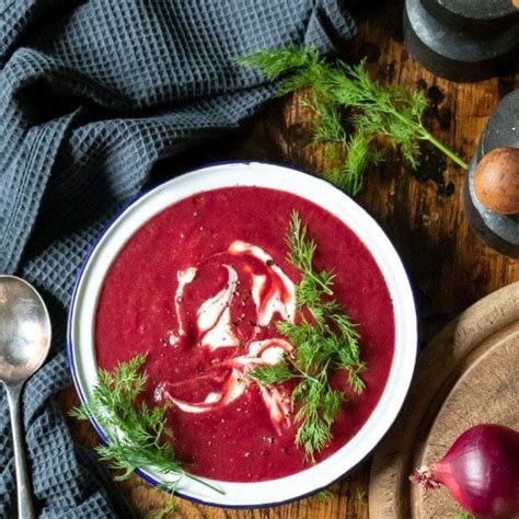 Beetroot Soup - Veggie Desserts