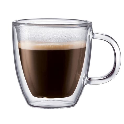 Bodum "Bistro" Double-Wall Glass Espresso Shot Mugs, Set of 2 Sale ...