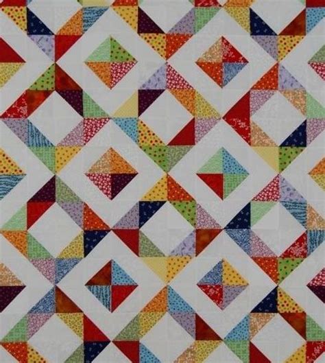 17 Best images about Half Square Triangle Quilts on Pinterest | Triangle quilts, Block of the ...