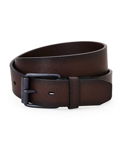 LEVI'S Brown Leather Belt 11.00 | Brown leather belt, Brown leather ...