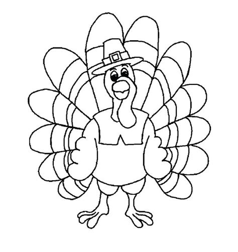 Colored Turkey Drawing at GetDrawings | Free download