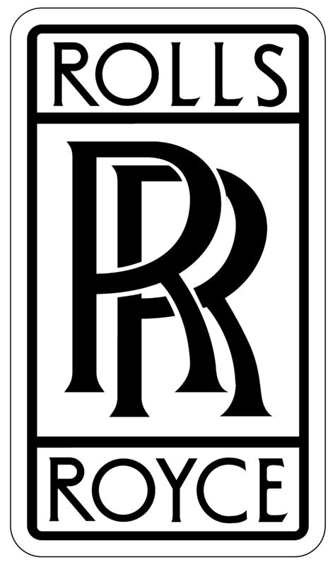 Rolls-Royce Logo Black and White – Brands Logos