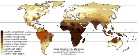 Human skin color map[1527X625] : MapPorn