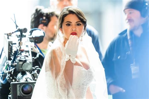 Selena Gomez Was Just Photographed in a Princess-Style Wedding Dress ...