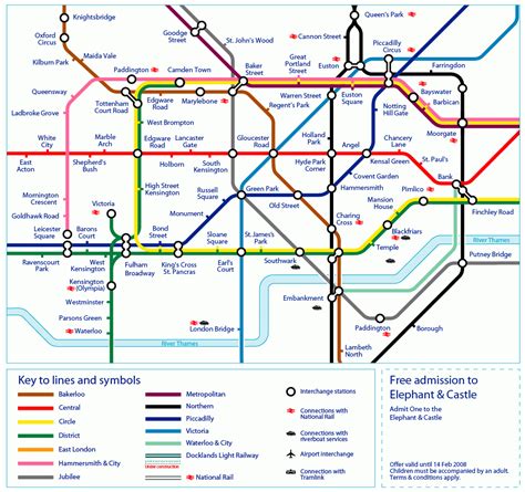 Printable London Tube Map | Printable London Underground Map 2012 - London Metro Map Printable ...