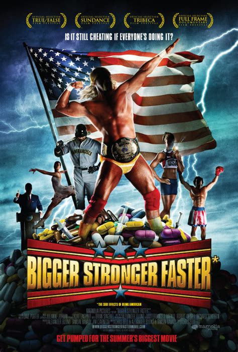 BIGGER, STRONGER, FASTER – Dennis Schwartz Reviews