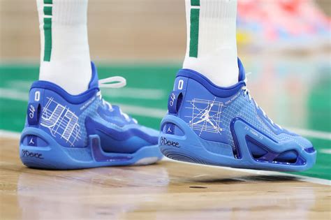 Jayson Tatum Debuts His Jordan Tatum 1 "Blueprint" PE | Jayson tatum ...