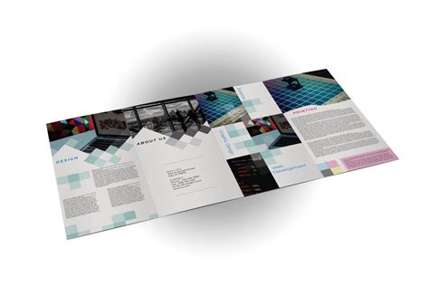 Double Gate Fold Brochure – 4 Panel – Priority Print Service