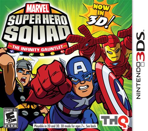 Marvel Super Hero Squad The Infinity Gauntlet 3DS Game