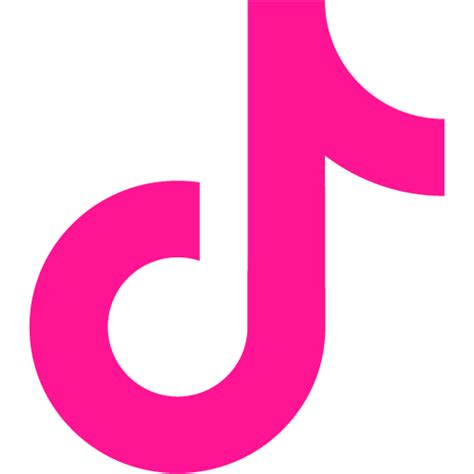 Deep pink tiktok icon - Free deep pink social icons