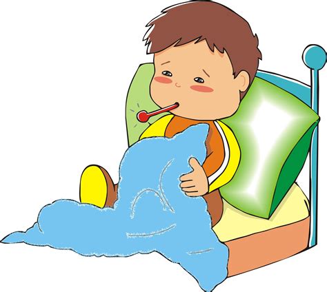 sick boy clipart - Clip Art Library