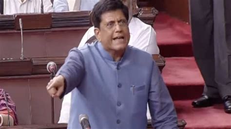 Agency News | Piyush Goyal Urges Rajya Sabha Chairman to Take Up ...