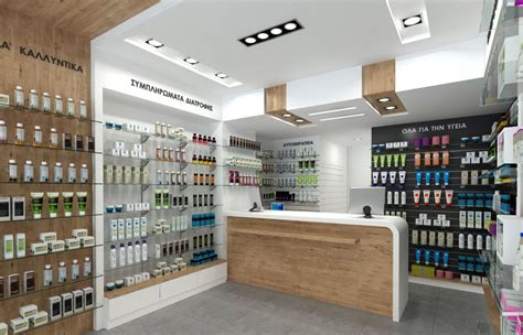 Pin by Katerina Karamouzi on pharmacy | Clinic interior design, Pharmacy design, Shop interior ...