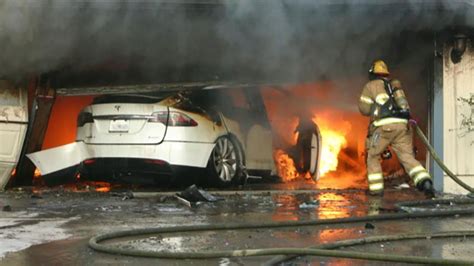 Fire hazards from EV batteries pose new challenges for first responders