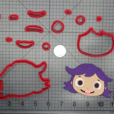 Wallykazam - Bobgoblin Body 783-D541 Stencil | JB Cookie Cutters