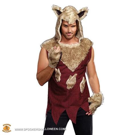 Big Bad Wolf Costumes for Men Spookers Halloween