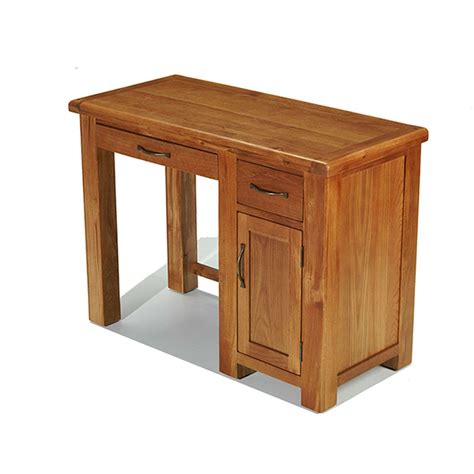 Rushden Solid Oak Small Computer Desk - Our Biggest Sale!