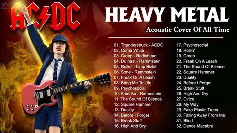 Heavy Metal Best Songs - ACDC, Rammstein, Marilyn Manson, Slipknot - Heavy Metal Songs ...