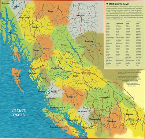 BC First Nations Traditional Territory Map | BC Artifacts Mobile Museum Tours