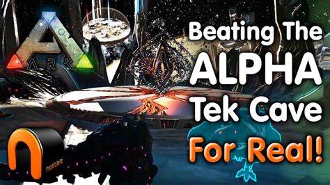 ARK How To Beat The ALPHA TEK CAVE For Real! (2018) - YouTube