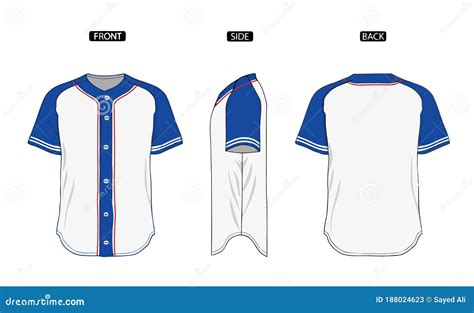 Baseball Jersey Design Template