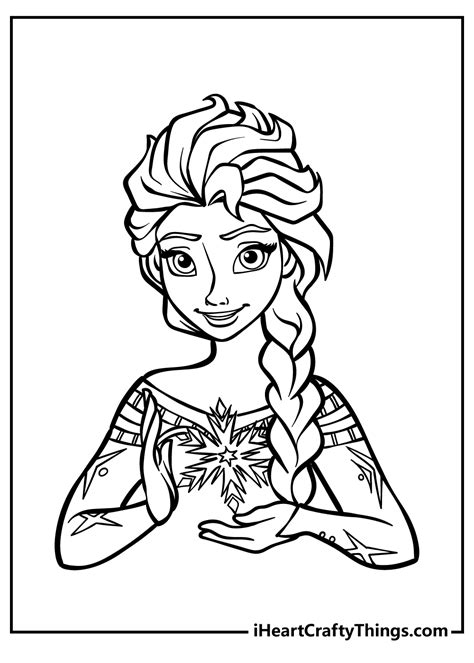 elsa coloring pages pdf - Eloy Dugger