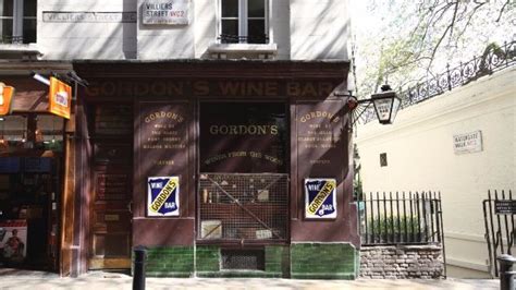 GORDON'S WINE BAR, Londres - Trafalgar Square/Embankment - Menu, Prix ...